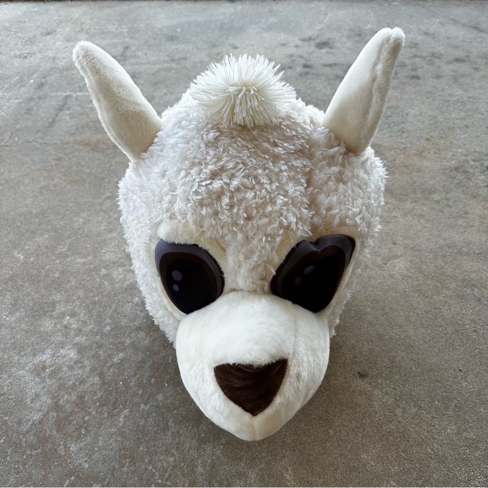 Dan Dee Llama Mask Halloween Costume Mascot Cosplay Big Greeter Head
